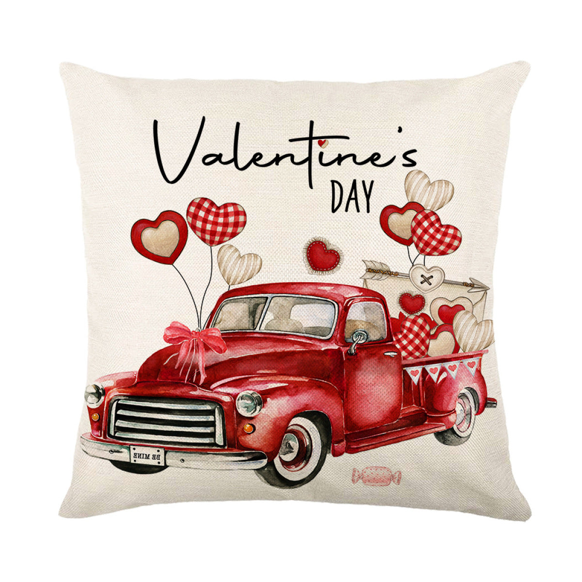Rose Valentine's Day Letters Pillowcases Without Filler