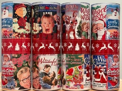 Christmas Movie Tumbler