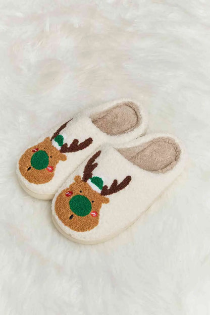 Melody Rudolph Print Plush Slide Slippers - Image #11